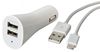 LIGHTNING CAR CHARGER 1A + 2.1A DUAL